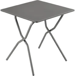 Lafuma Mobilier Balcony Table Steel Top, Zwart
