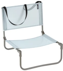 Lafuma Mobilier CB Beach Chair With Cannage Phifertex, Blauw/zwart