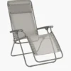 Lafuma Mobilier R Clip Relax Chair Batyline Color Block, Rood/grijs