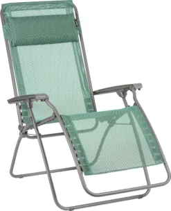 Lafuma Mobilier R Clip Relax Stoel Batyline, Turquoise/grijs