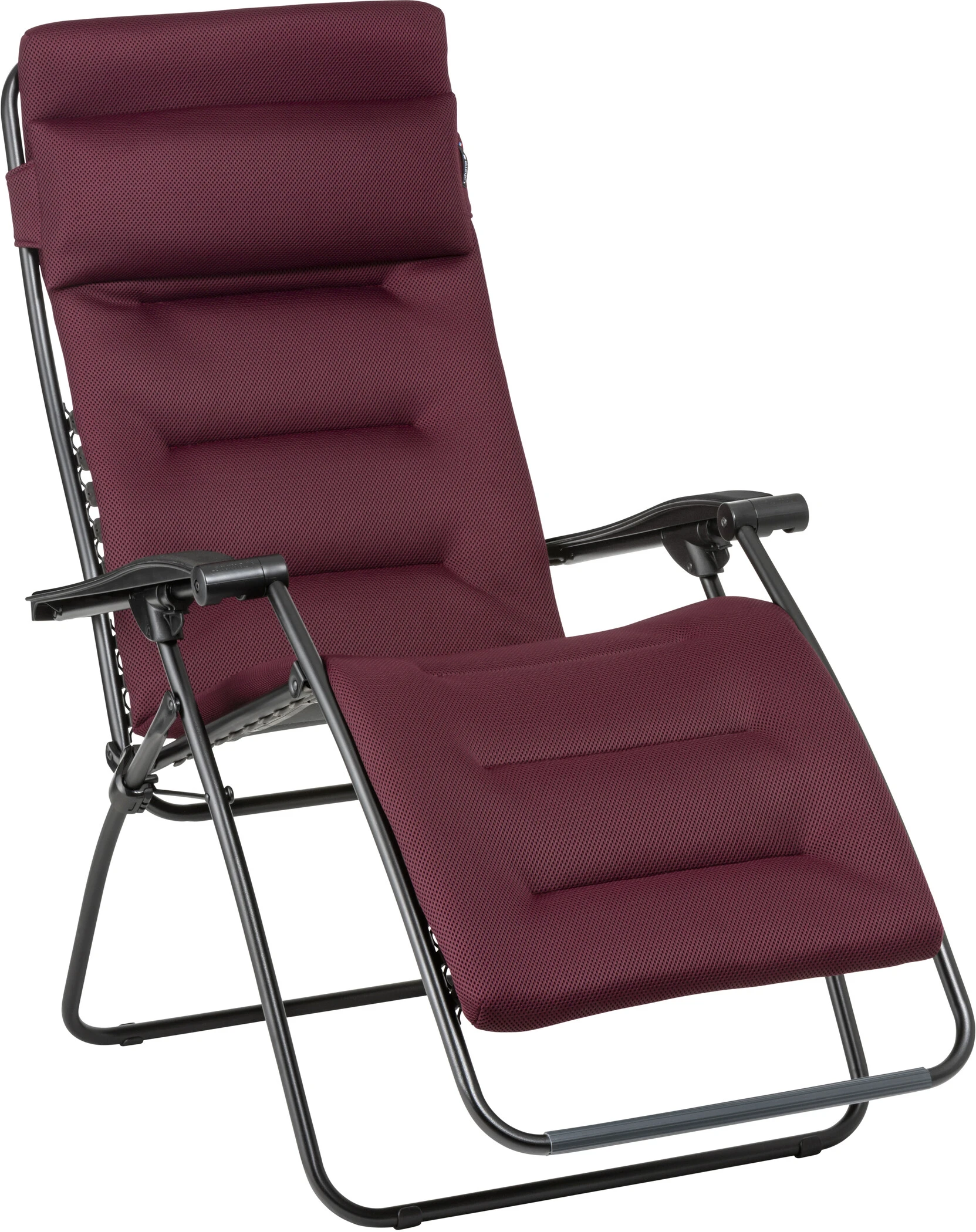 Lafuma Mobilier RSX Clip AC Relax Stoel, Rood 1 Lafuma Mobilier RSX Clip AC Relax Stoel, Rood