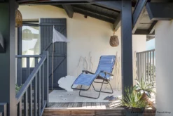 Lafuma Mobilier RSX Clip Relax Stoel, Blauw/wit