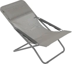 Lafuma Mobilier Transabed Klapstoel Met Cannage Phifertex, Grijs