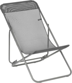 Lafuma Mobilier Transatube2 Strandstoel Texplast, Grijs