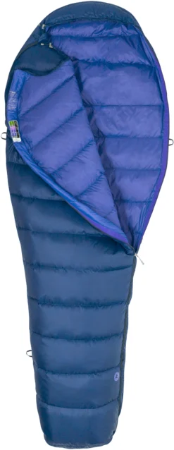 Marmot Micron 15 Sleeping Bag Long, Blauw