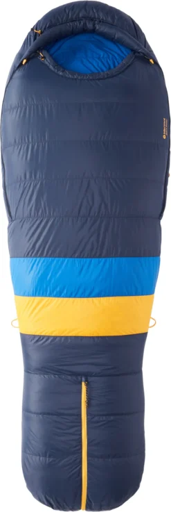Marmot Ouray Sleeping Bag Long Women, Blauw