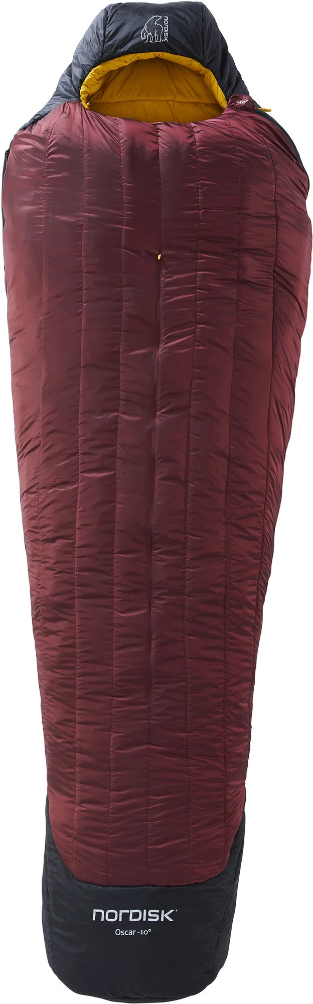 Nordisk Oscar -10° Mummy Slaapzak L, Zwart/rood 1 Nordisk Oscar -10° Mummy Slaapzak L, Zwart/rood