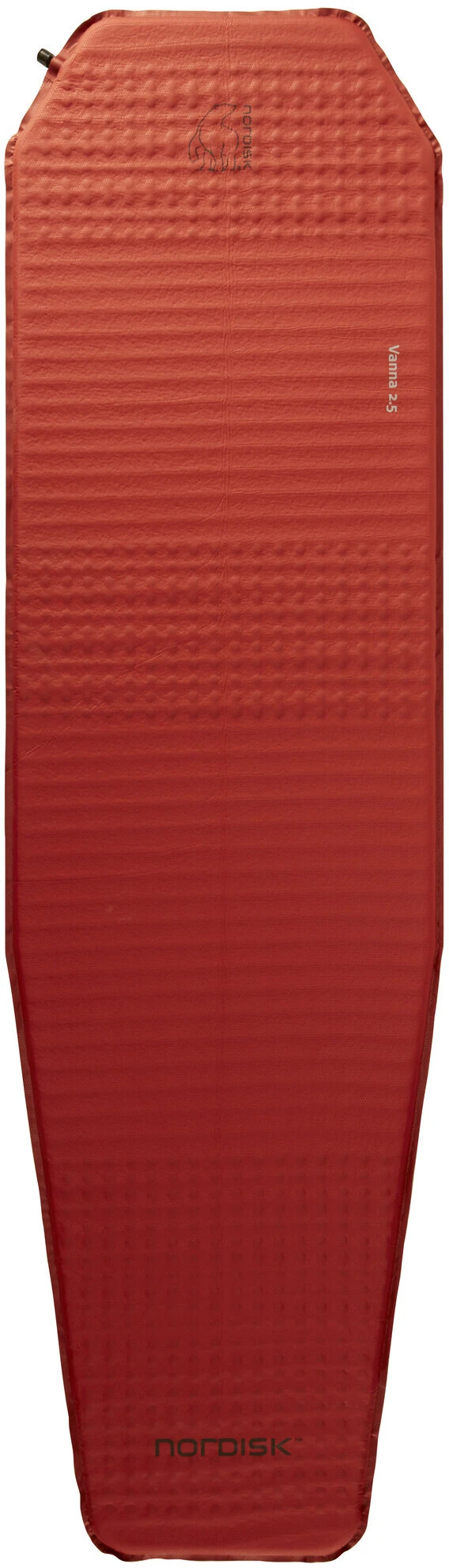 Nordisk Vanna 2.5 Zelfopblaasbare Mat, Rood/zwart 1 Nordisk Vanna 2.5 Zelfopblaasbare Mat, Rood/zwart