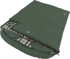 Outwell Camper Lux Sleeping Bag Double, Olijf