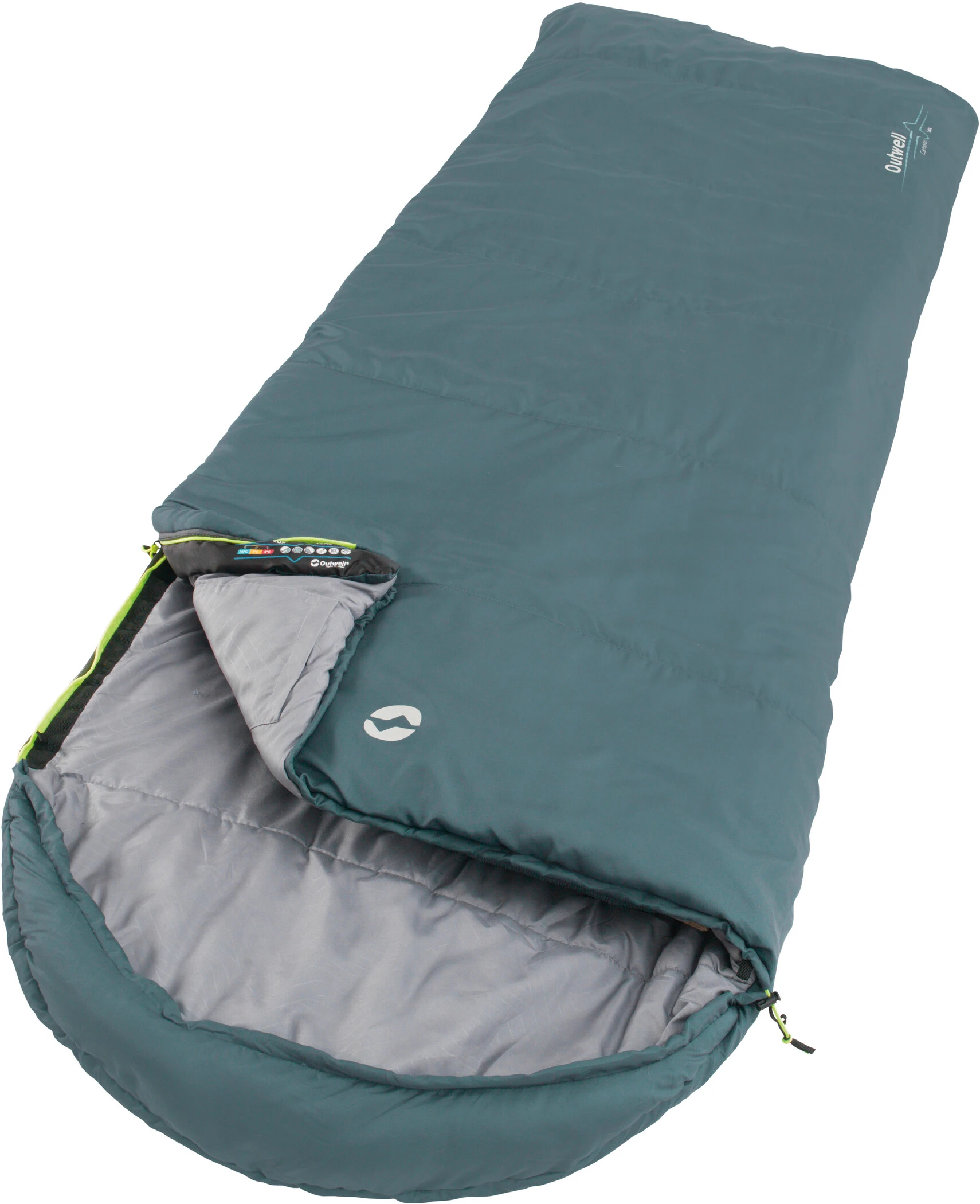 Outwell Campion Lux Sleeping Bag, Groen 1 Outwell Campion Lux Sleeping Bag, Groen