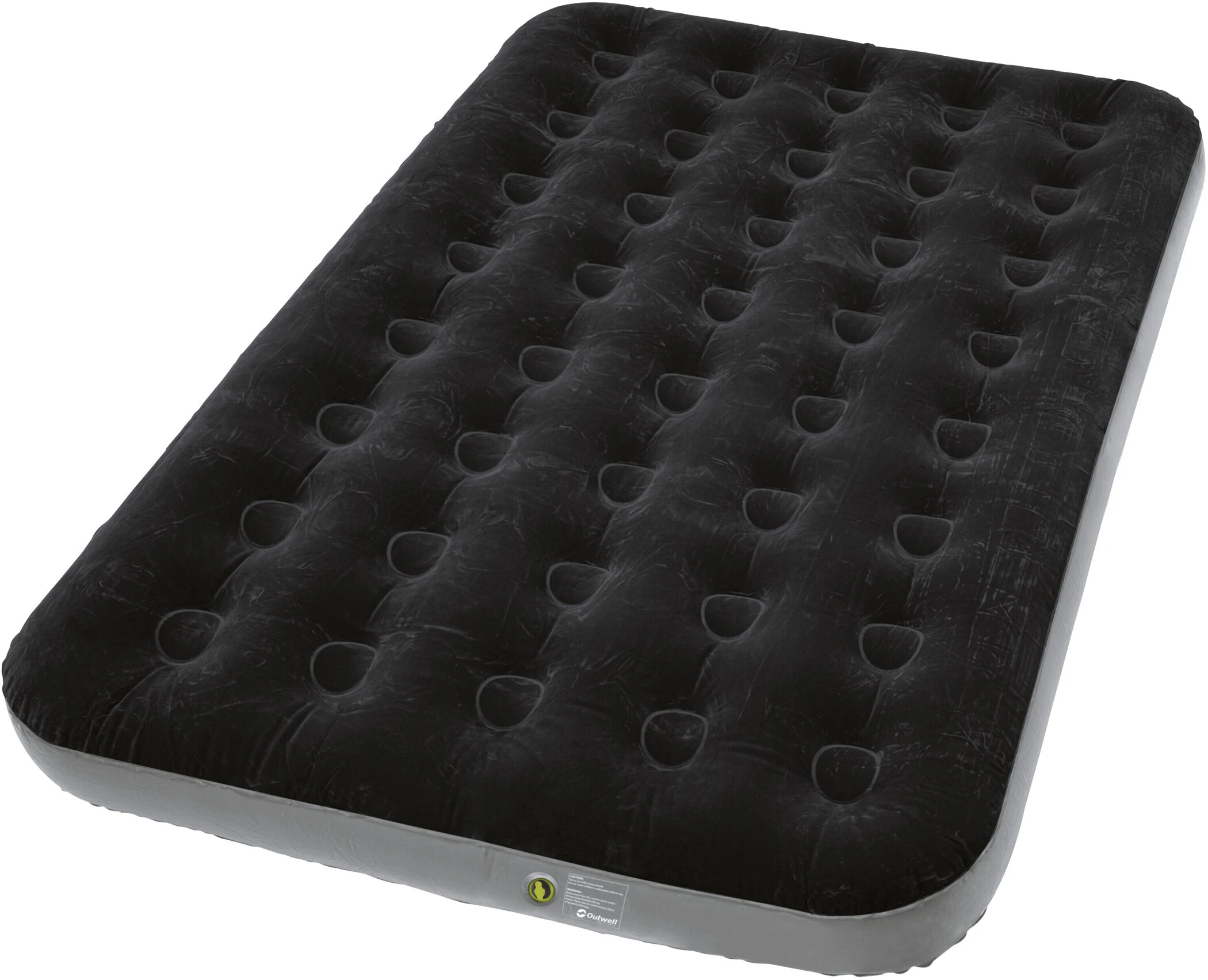 Outwell Classic Air Bed Double, Zwart/grijs 1 Outwell Classic Air Bed Double, Zwart/grijs