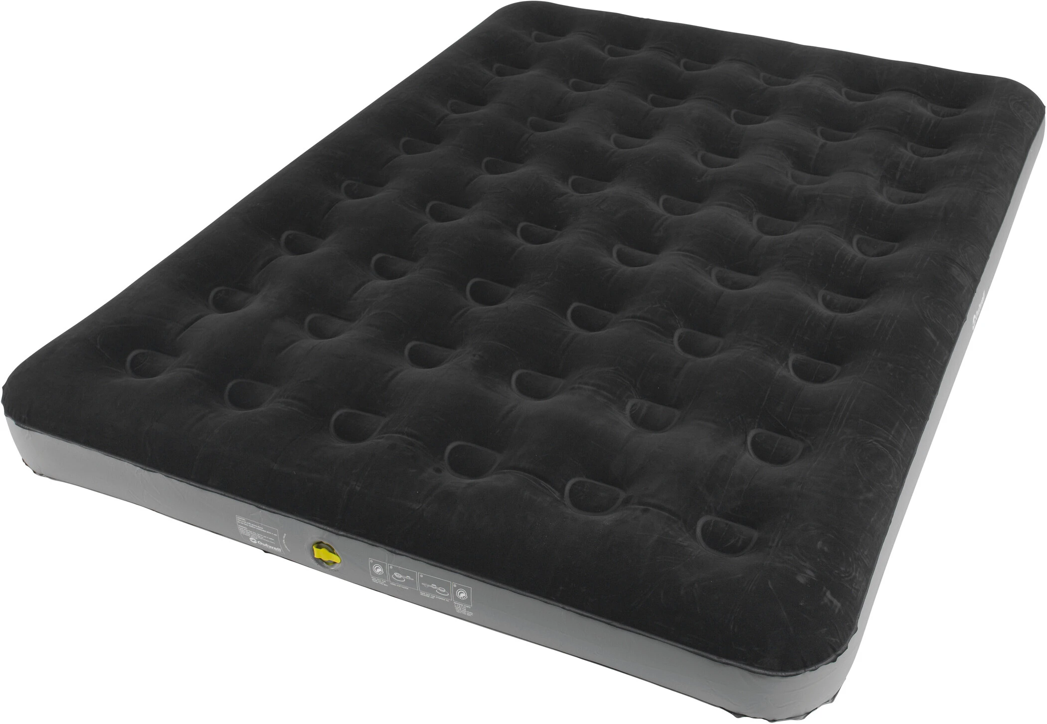 Outwell Classic Air Bed King, Zwart/grijs 1 Outwell Classic Air Bed King, Zwart/grijs
