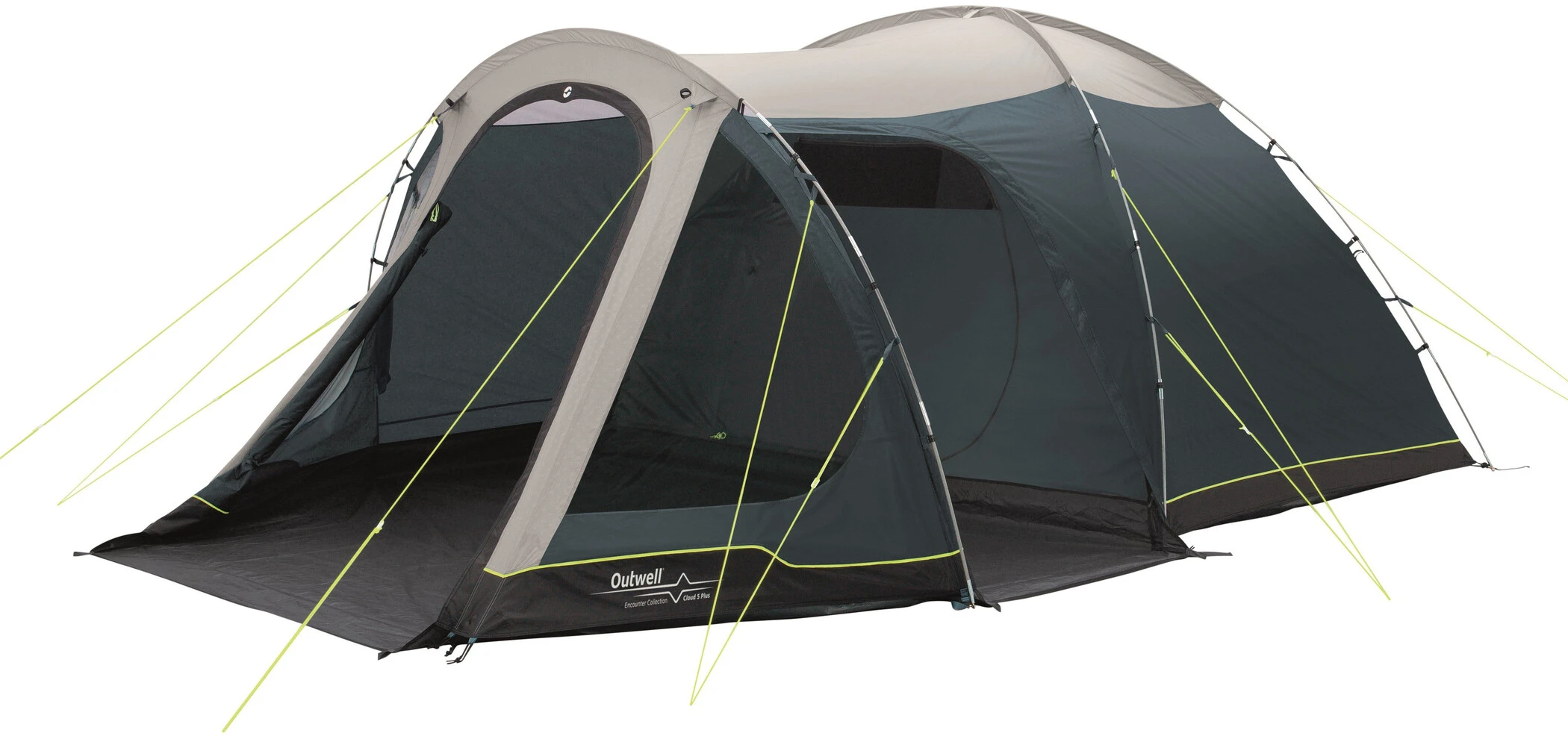 Outwell Cloud 5 Plus Tent, Blauw 1 Outwell Cloud 5 Plus Tent, Blauw
