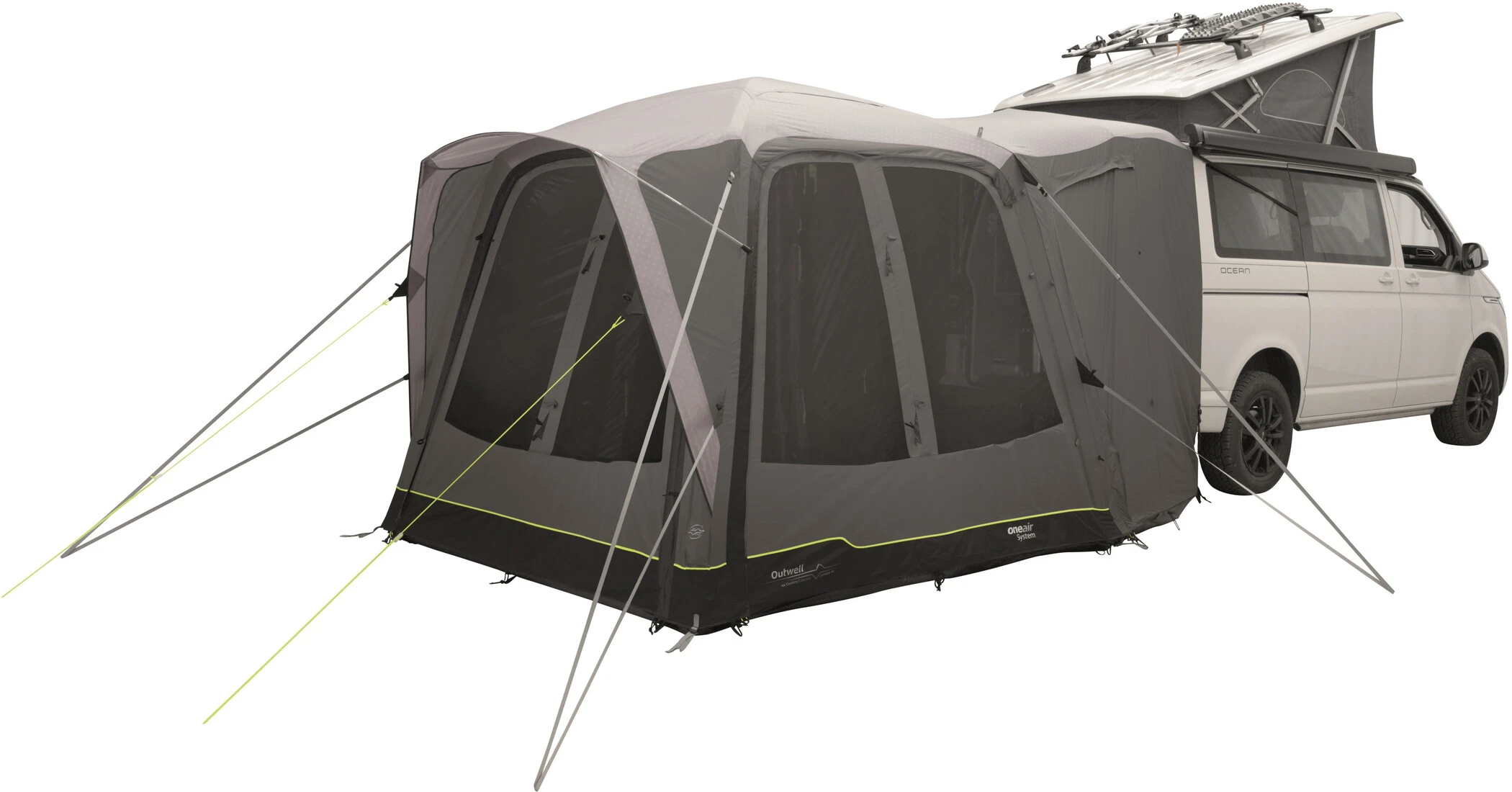 Outwell Linnburg Air Rear Luifel, Grijs 1 Outwell Linnburg Air Rear Luifel, Grijs