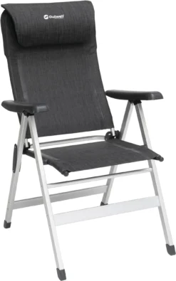 Outwell Milton Chair, Zwart/grijs