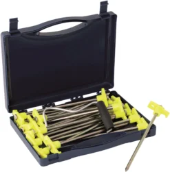 Outwell Spike Tentharingen Box, Blauw