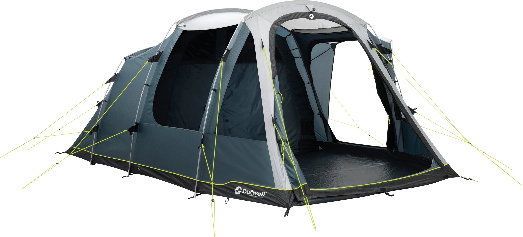 Outwell Springwood 6SG Tent, Blauw/grijs 1 Outwell Springwood 6SG Tent, Blauw/grijs