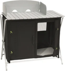 Outwell Sudbury Keukentafel, Zwart