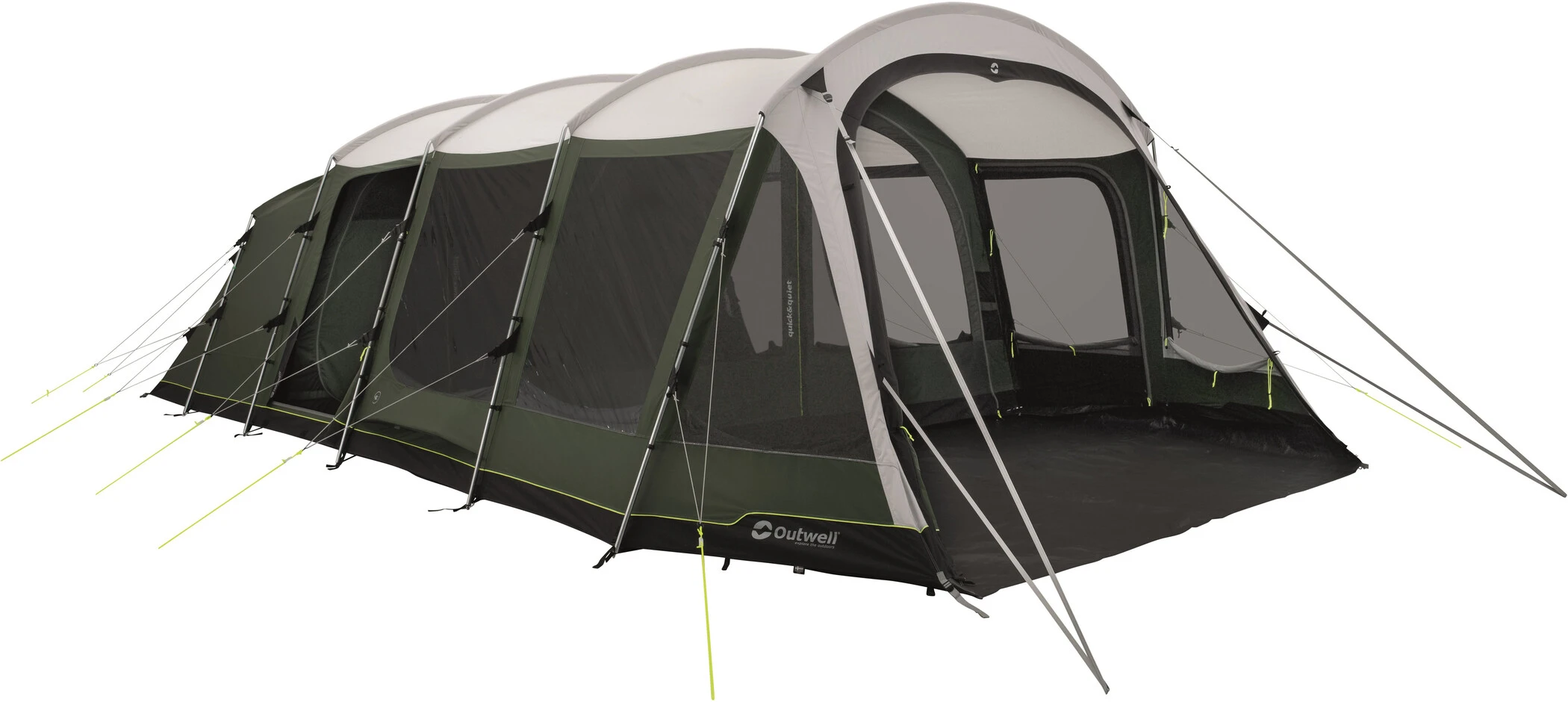 Outwell Yosemite Lake 6TC Tent, Olijf/wit 1 Outwell Yosemite Lake 6TC Tent, Olijf/wit