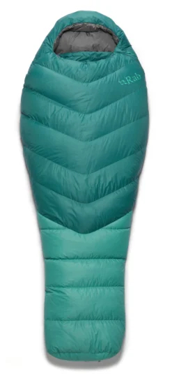 Rab Alpine 400 Sleeping Bag Regular Women, Turquoise/petrol