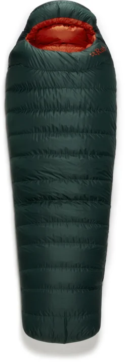 Rab Ascent 1100 Sleeping Bag Long, Groen