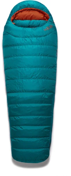 Rab Ascent 500 Sleeping Bag Regular Women, Turquoise