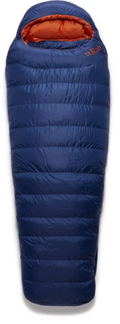 Rab Ascent 700 Sleeping Bag Regular Women, Blauw