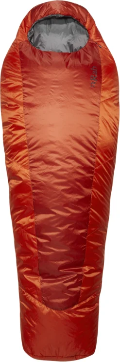 Rab Solar Eco 1 Sleeping Bag Regular, Rood