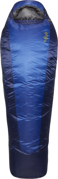 Rab Solar Eco 2 Sleeping Bag Long, Blauw