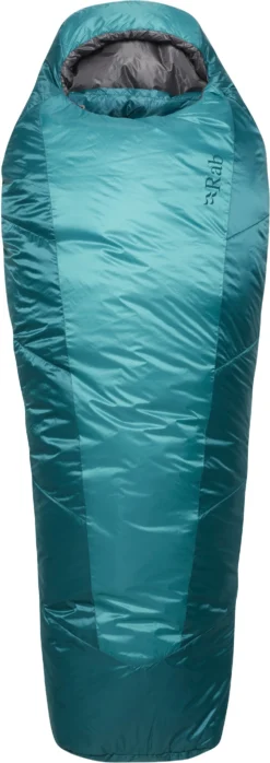 Rab Solar Eco 2 Sleeping Bag Regular Women, Petrol