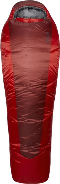 Rab Solar Eco 3 Sleeping Bag Regular, Rood