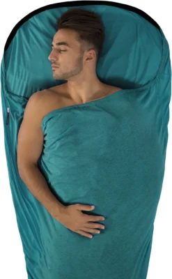 Sea To Summit Coolmax Adaptor Sleeping Bag Liner, Petrol
