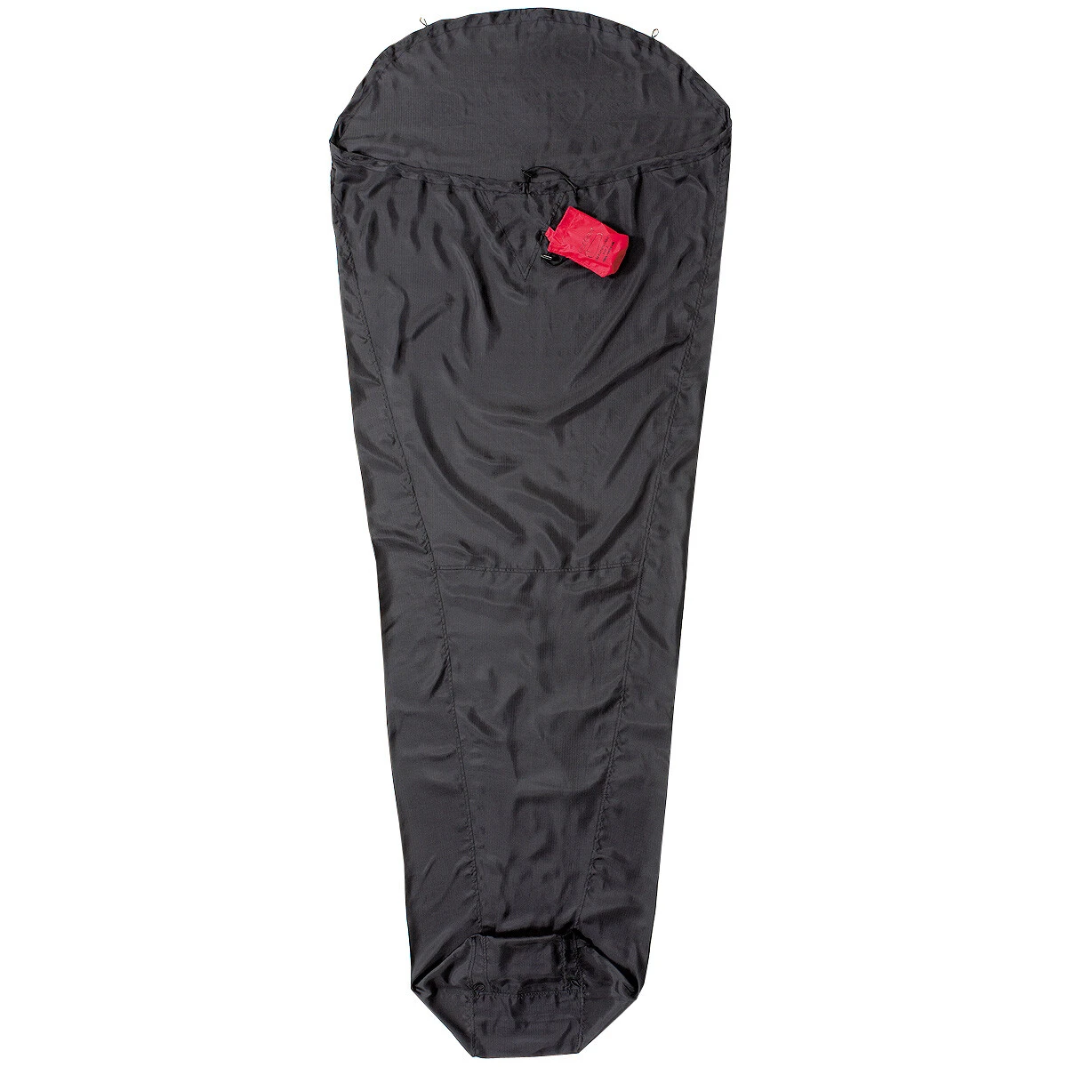 Cocoon MummyLiner Ripstop Zijde Expeditie X-Large, Zwart 1 Cocoon MummyLiner Ripstop Zijde Expeditie X-Large, Zwart
