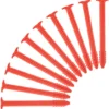 SwissPiranha RT120 Tent Pegs 10-Pieces, Rood