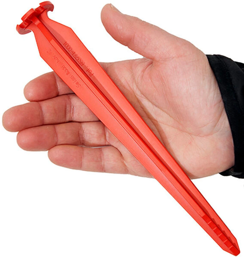 SwissPiranha RT220 Tent Peg, Rood 1 SwissPiranha RT220 Tent Peg, Rood