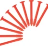 SwissPiranha RT90 Tent Pegs 10-Pieces, Rood