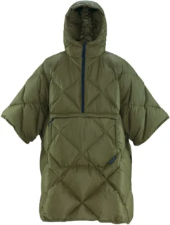 Therm-a-Rest Honcho Down Poncho, Olijf