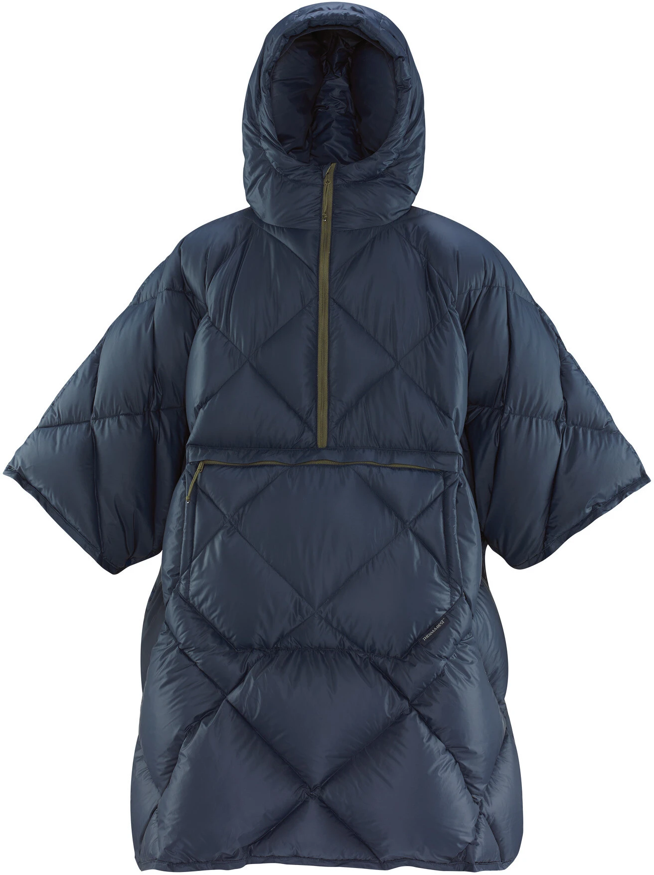 Therm-a-Rest Honcho Down Poncho, Blauw 1 Therm-a-Rest Honcho Down Poncho, Blauw