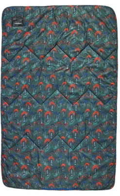 Therm-a-Rest Juno Blanket, Groen/bont