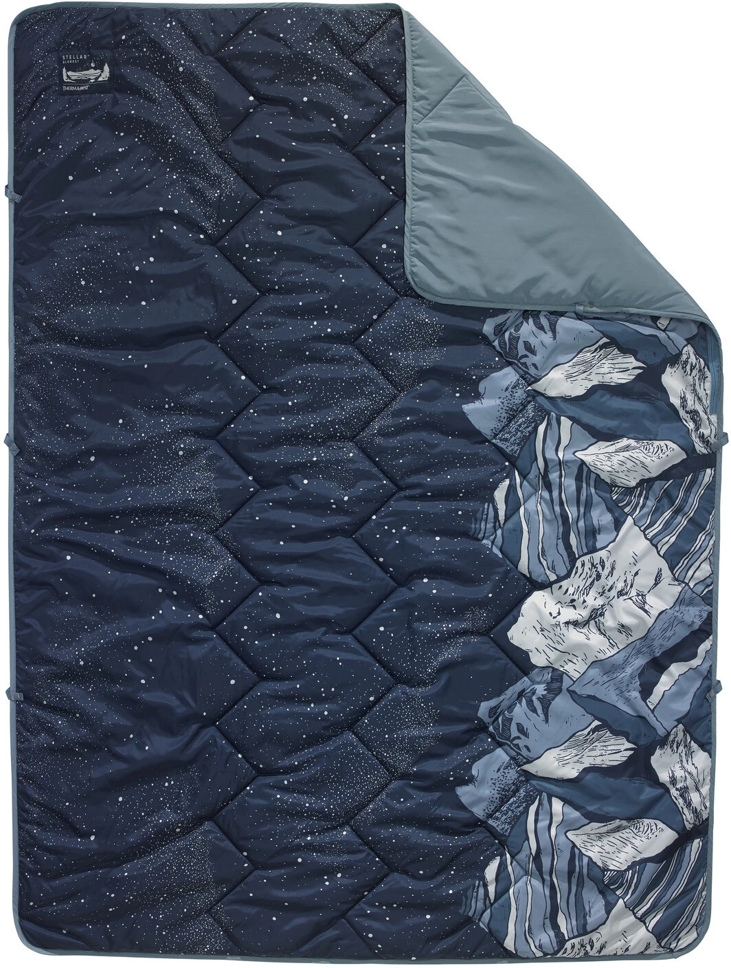 Therm-a-Rest Stellar Blanket Single, Blauw 1 Therm-a-Rest Stellar Blanket Single, Blauw