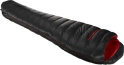 Y By Nordisk V.I.B 250 Slaapzak XL, Zwart/rood