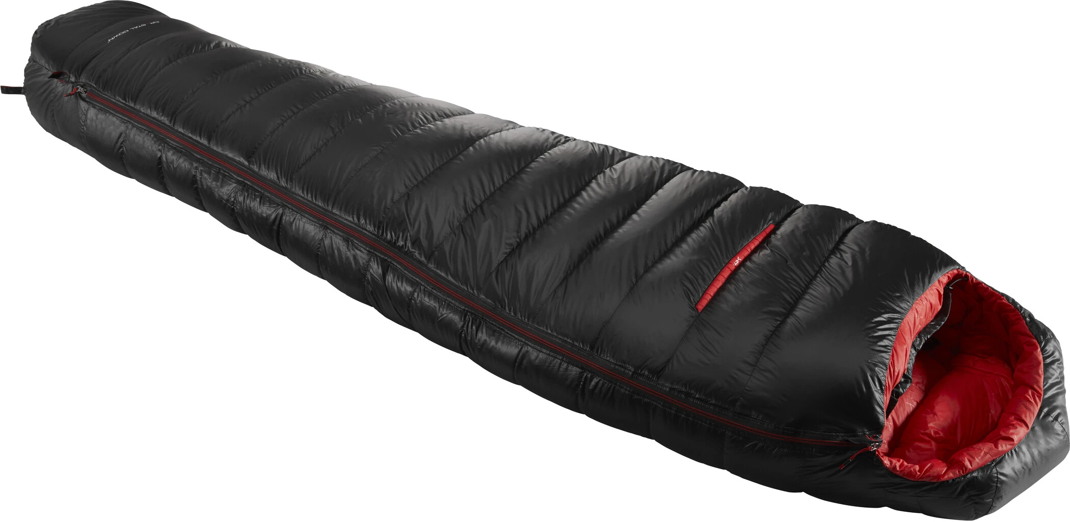 Y By Nordisk V.I.B 600 Slaapzak XL, Zwart/rood 1 Y By Nordisk V.I.B 600 Slaapzak XL, Zwart/rood